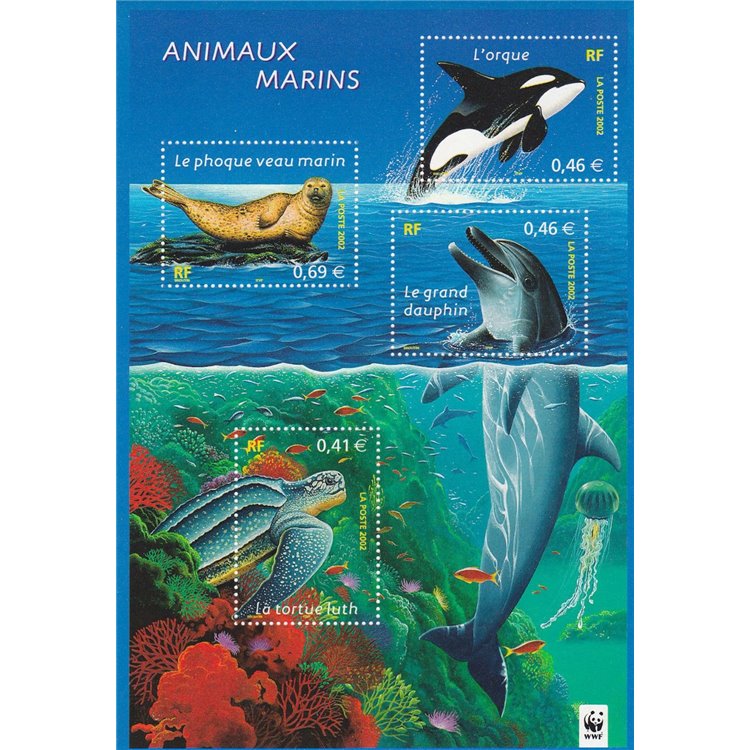 FRANCE 2002 Nature of France s/s MNH**
