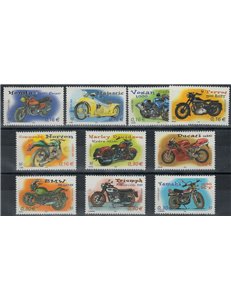 FRANCE 2002 Young People's Collection, Motorcycles 10v MNH**