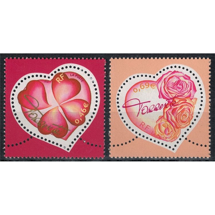 FRANCE 2003 Valentine's Day (Torrente) 2v MNH**