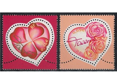 FRANCE 2003 Valentine's Day (Torrente) 2v MNH**