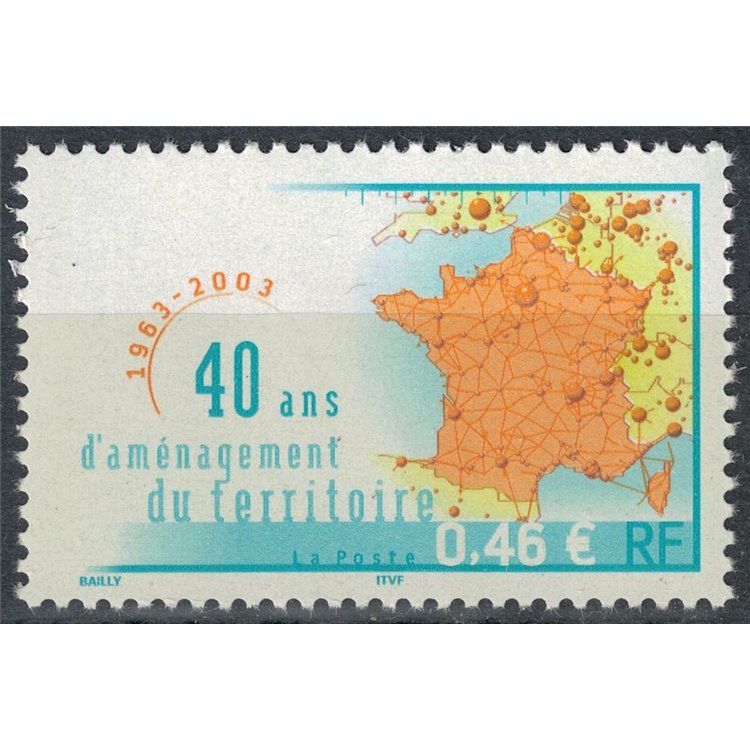 FRANCE 2003 Organization of the territory MNH**
