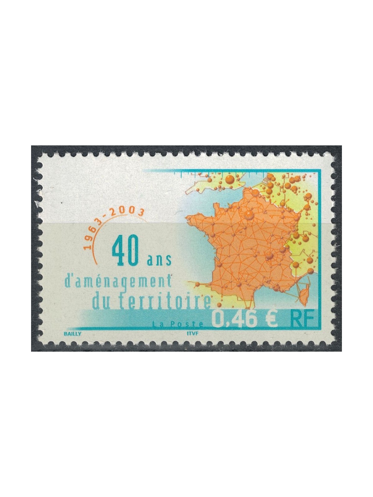 FRANCIA 2003 Organizzazione del territorio MNH**