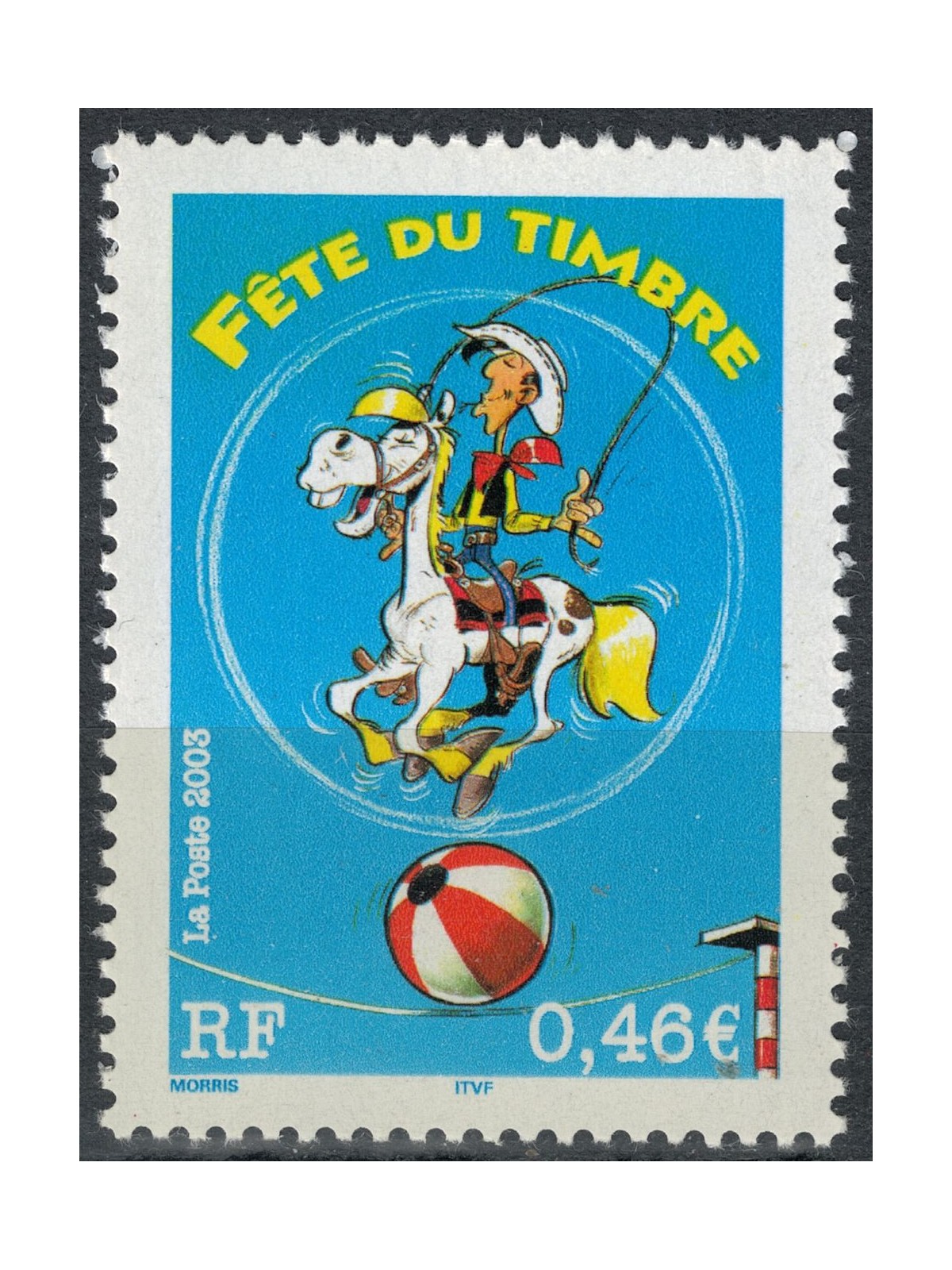 FRANCE 2003 Stamp Day (Lucky Luke) MNH**