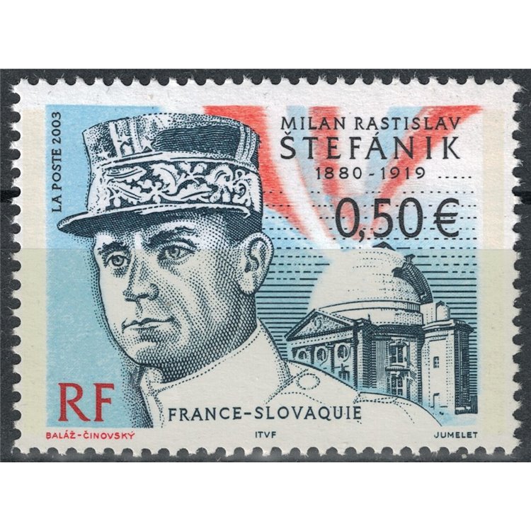 FRANCIA 2003 Milan Rastislav Stefanik MNH**