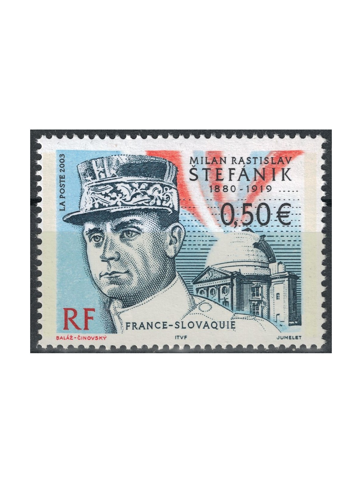 FRANCE 2003 Milan Rastislav Stefanik MNH**