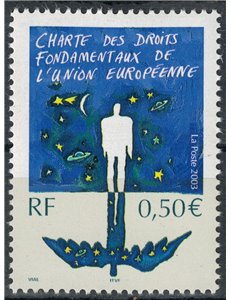 FRANCIA 2003 Carta dei diritti MNH**