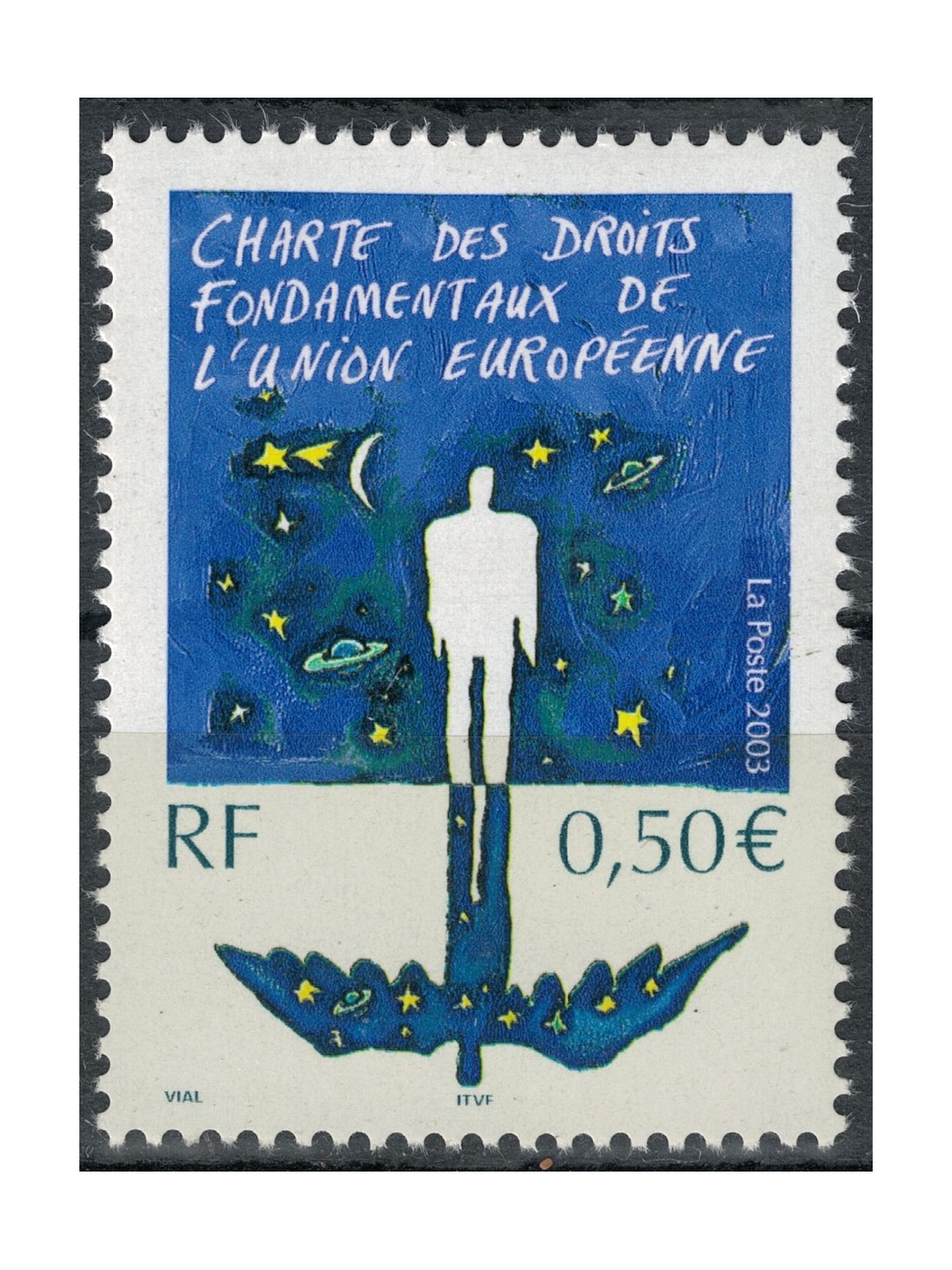 FRANCIA 2003 Carta dei diritti MNH**