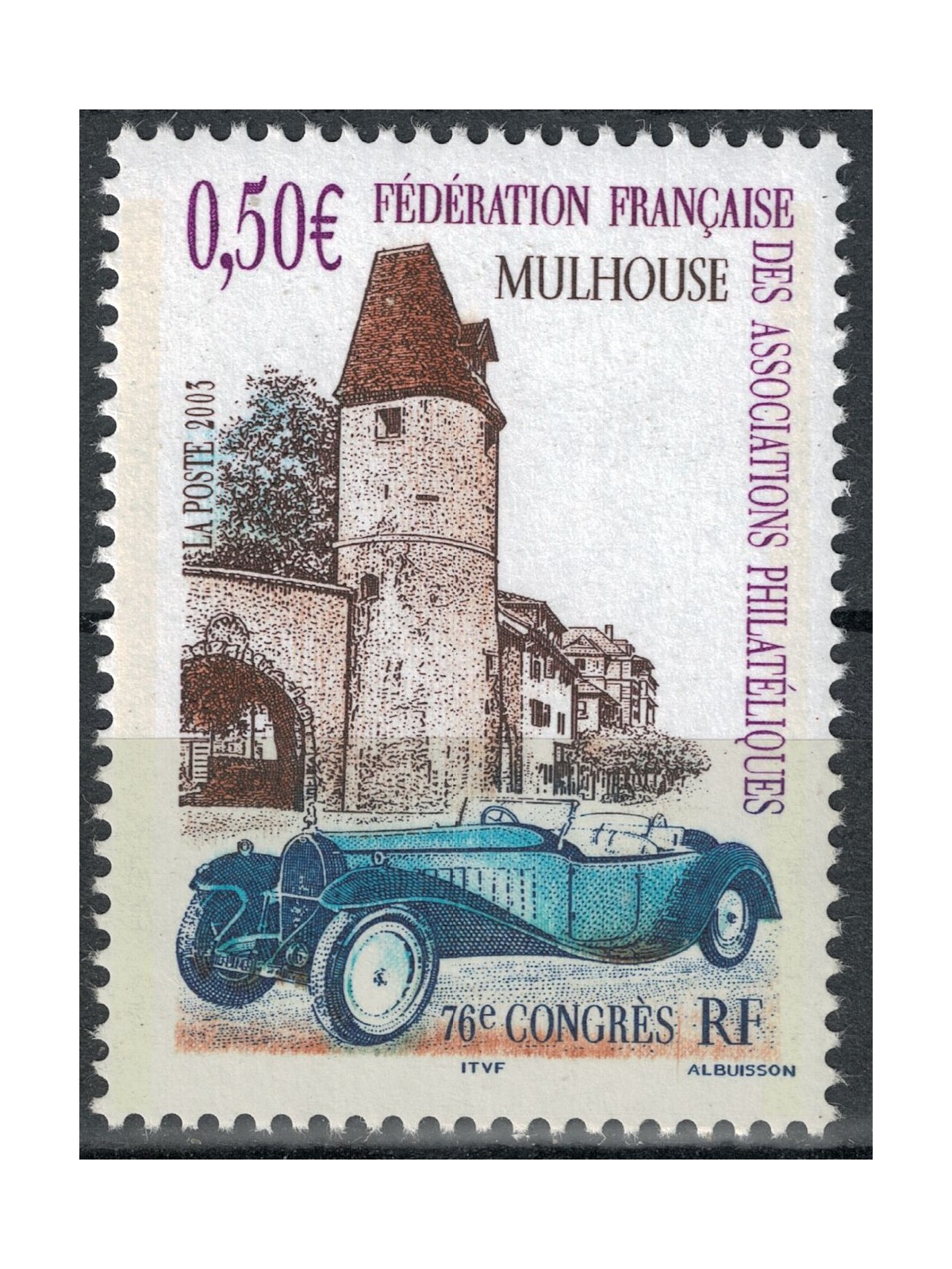 FRANCE 2003 French Philatelic Societies MNH**