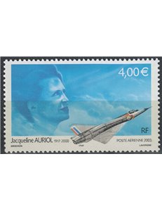 FRANCIA 2003 Jacqueline Auriol MNH**