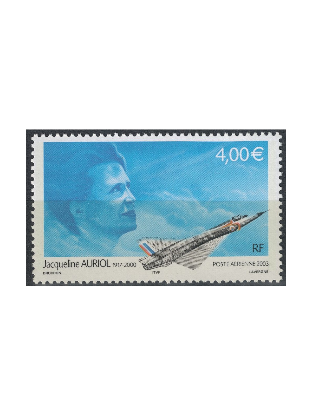 FRANCIA 2003 Jacqueline Auriol MNH**