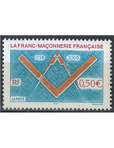 FRANCIA 2003 Massoneria MNH**
