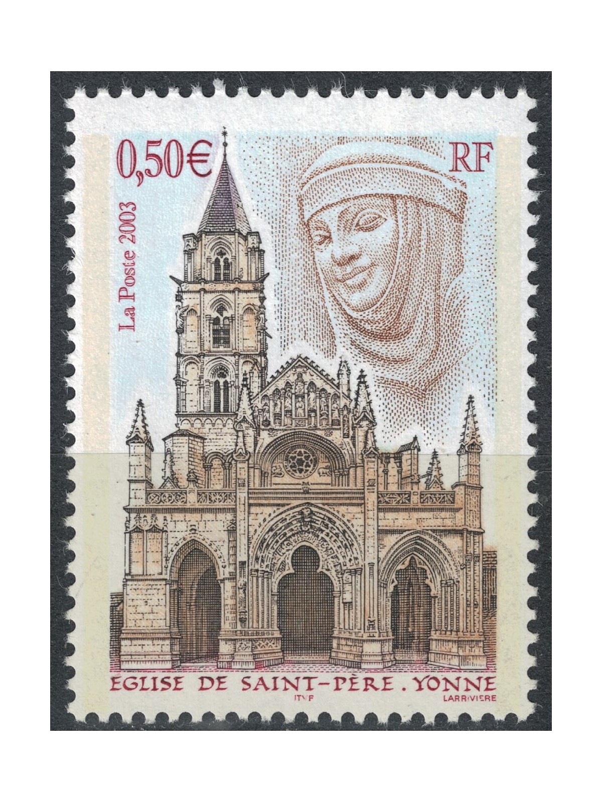 FRANCE 2003 Tourist (Yonne) MNH**