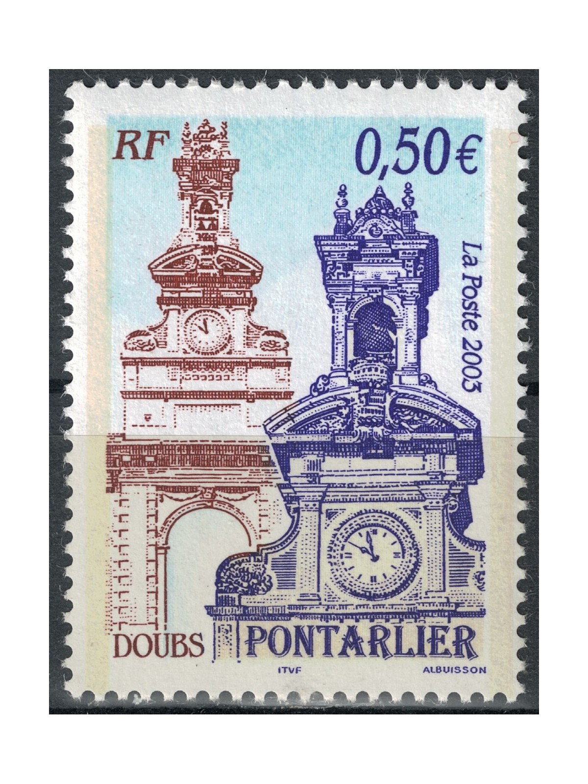 FRANCIA 2003 Turistica (Pontarlier) MNH**