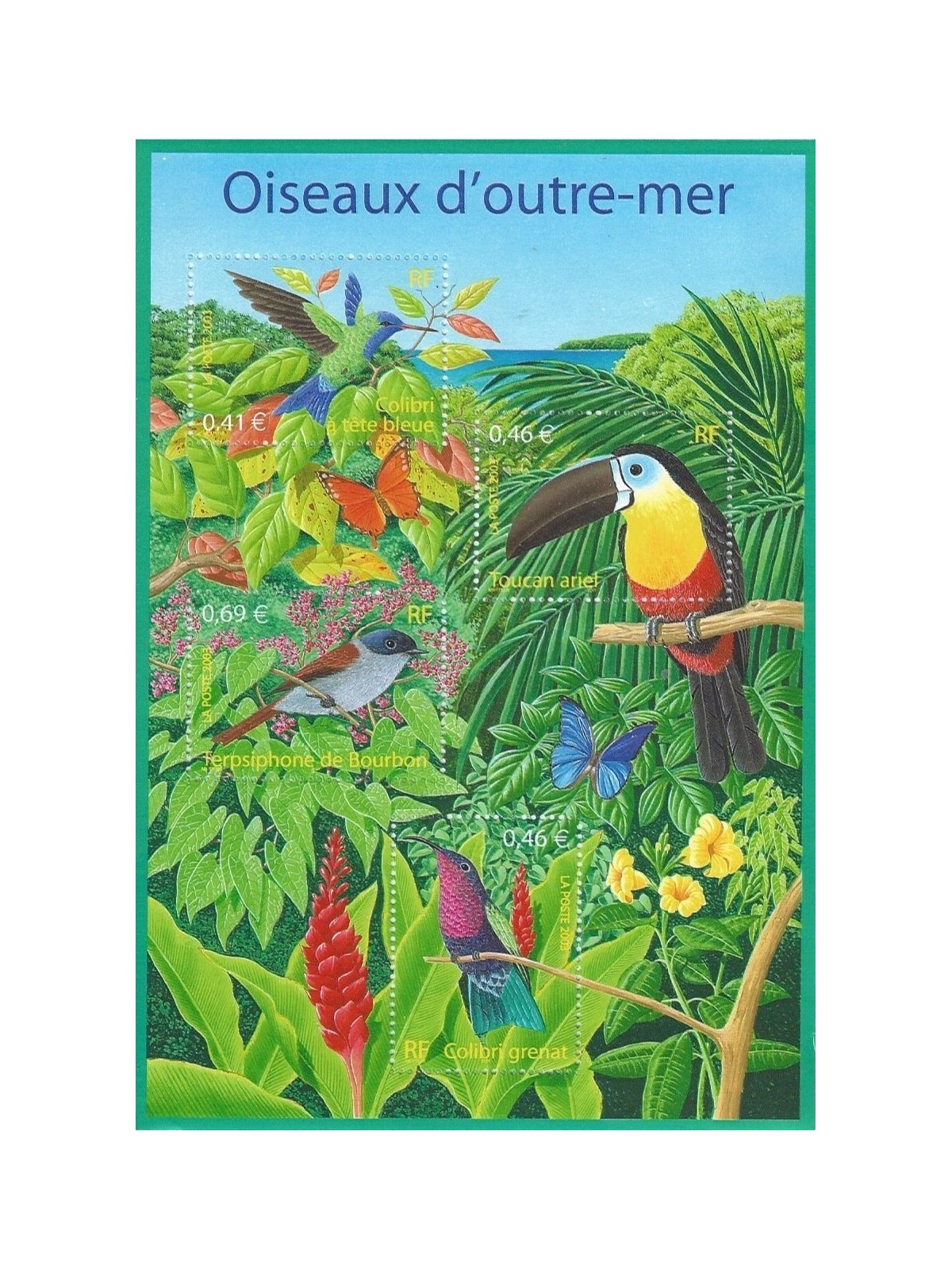 FRANCIA 2003 Natura di Francia BF MNH**