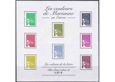 FRANCE 2003 Marianne of July 14 s/s MNH**