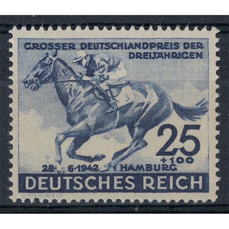 GERMANIA REICH 1942 Derby di Amburgo MNH**