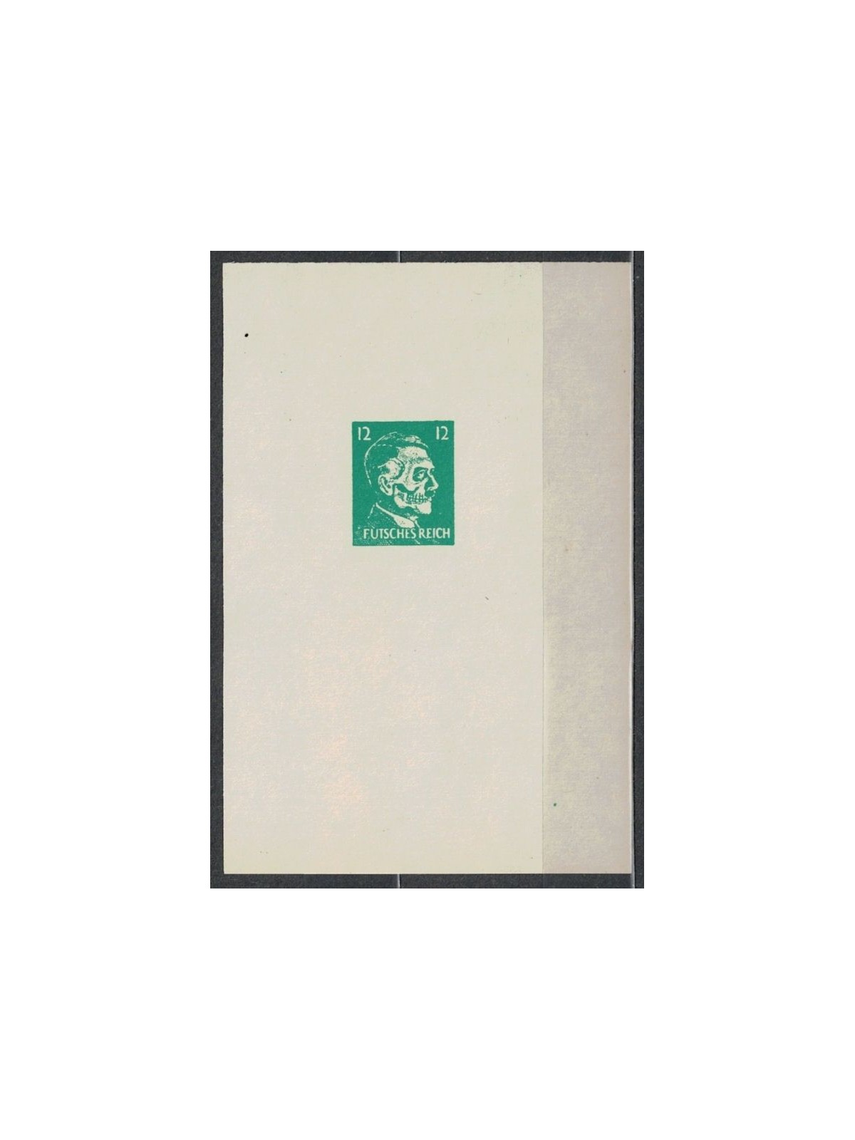 GERMANIA REICH 1945 Propaganda anti nazismo BF MNH**