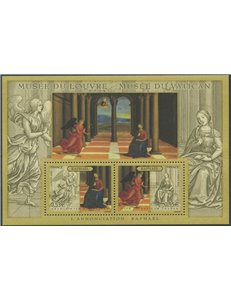 FRANCIA 2005 I Musei Vaticani e il Louvre BF MNH**