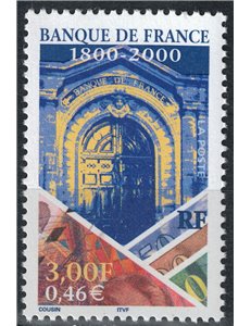 FRANCE 2000 Bank of France MNH**