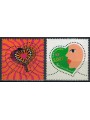 FRANCE 2000 Greeting stamps (Yves Saint Laurent) 2v MNH**