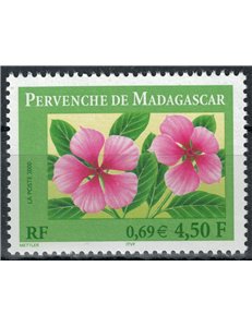 FRANCE 2000 Flora, Madagascar periwinkle MNH**