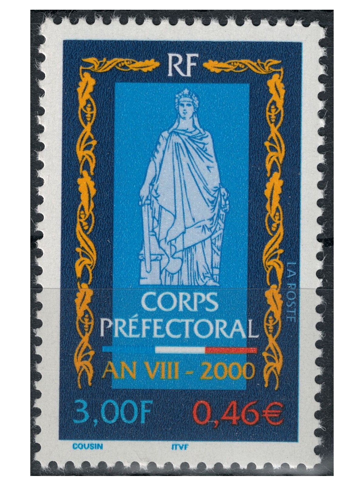 FRANCIA 2000 Corpo prefettizio MNH**