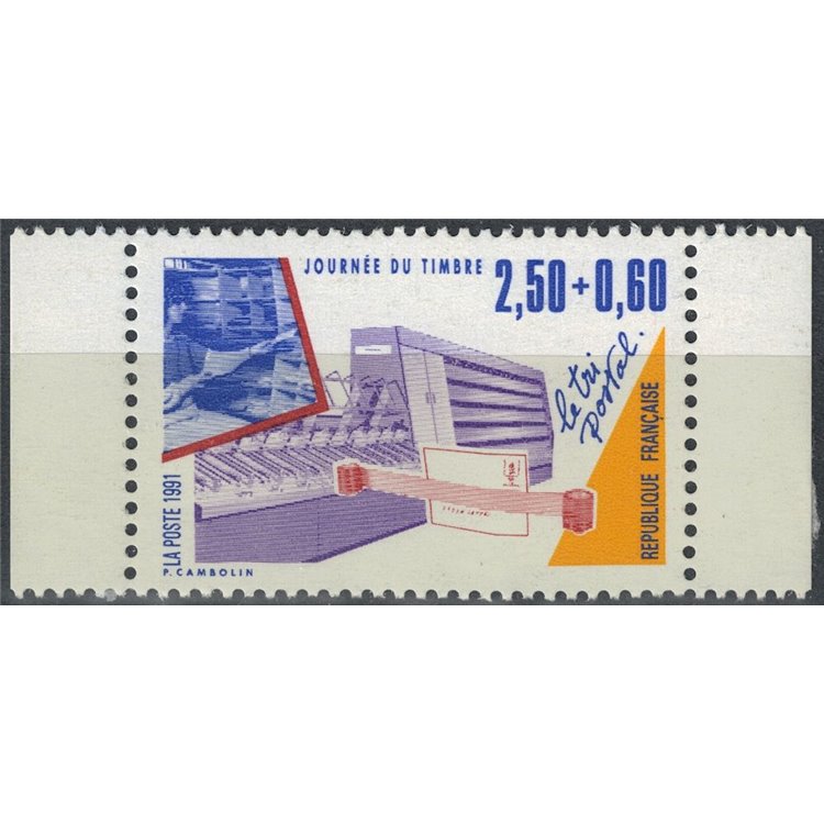 FRANCIA 1991 Giornata del francobollo (da LB) MNH**