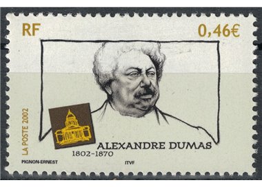 FRANCE 2002 Alexandre Dumas MNH**