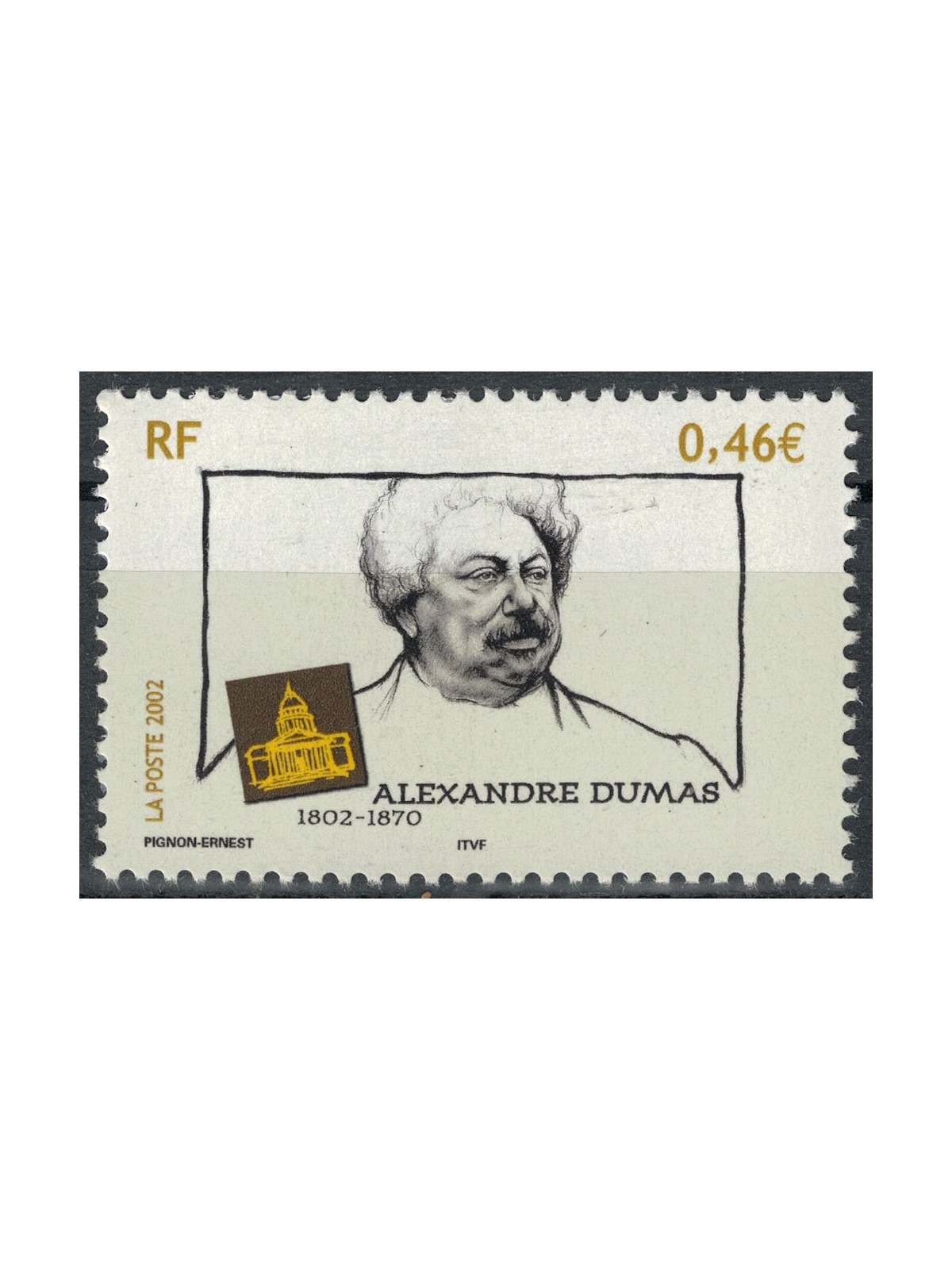 FRANCE 2002 Alexandre Dumas MNH**