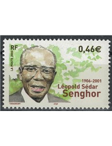 FRANCIA 2002 Leopold Sedar Senghor MNH**
