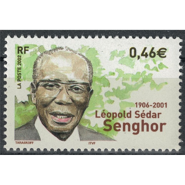 FRANCE 2002 Leopold Sedar Senghor MNH**