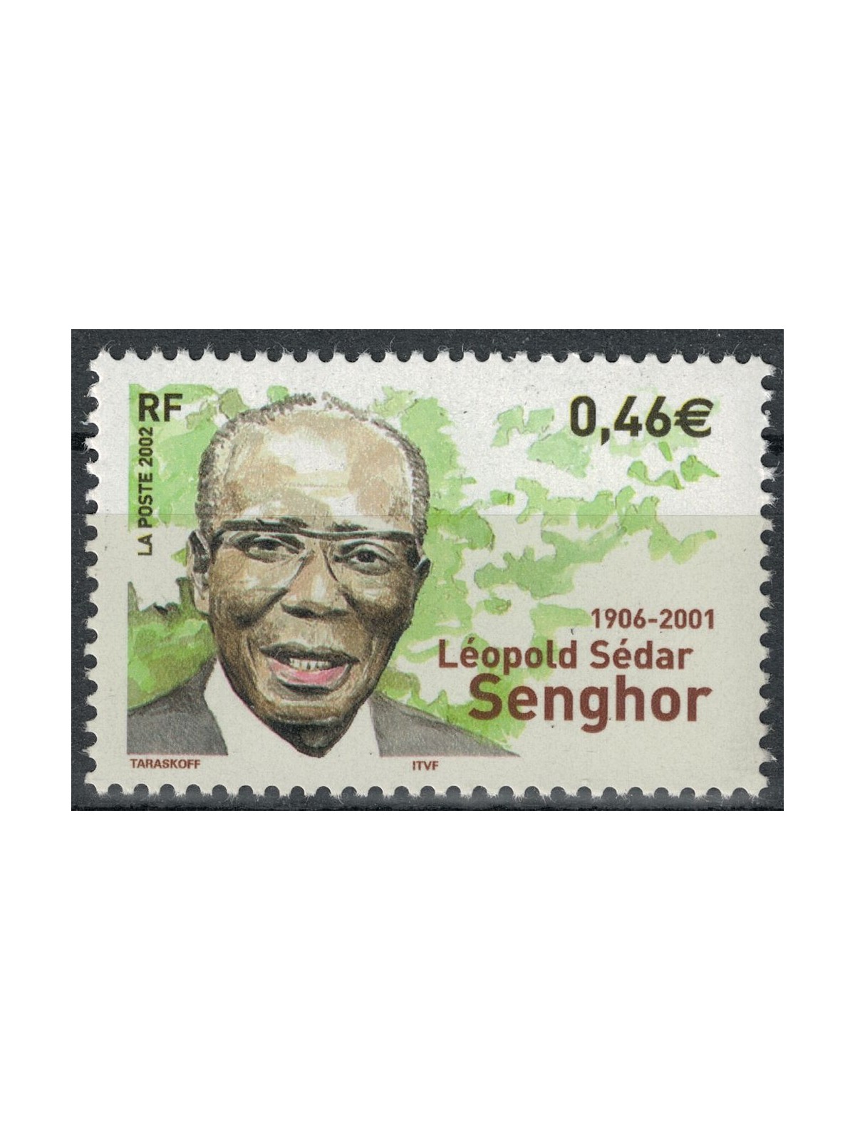 FRANCIA 2002 Leopold Sedar Senghor MNH**
