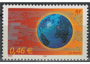 FRANCE 2002 Courier Stamp MNH**
