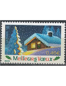 FRANCE 2002 New Year's Greetings MNH**