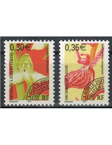 FRANCE 2003 Pre-cancelled (Orchids) 2v MNH**