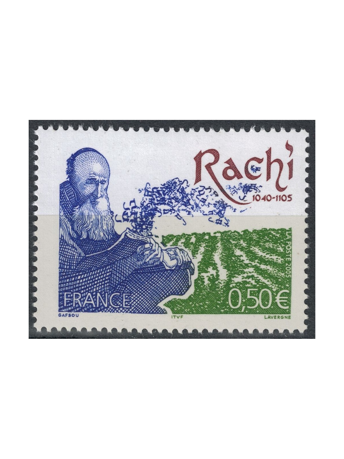 FRANCE 2005 Rachi MNH**