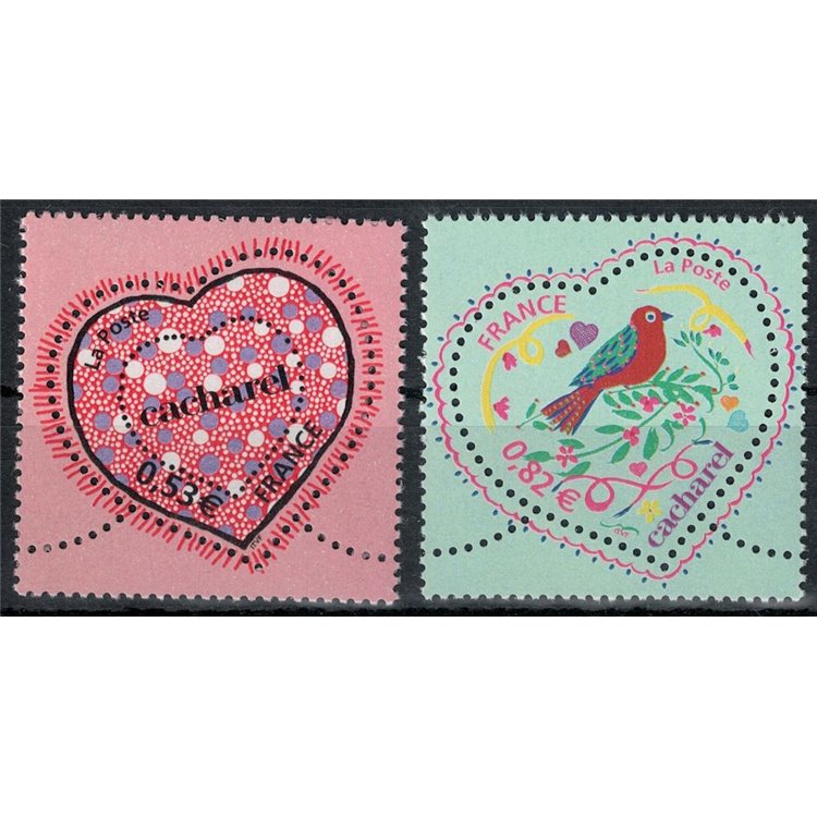 FRANCIA 2005 San Valentino (Cacharel) 2v MNH**