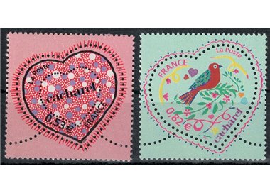 FRANCE 2005 San Valentino (Cacharel) 2v MNH**