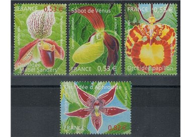 FRANCIA 2005 Natura di Francia (Orchidee) 4v MNH**
