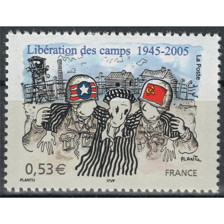 FRANCE 2005 Liberation of the Lagers MNH**