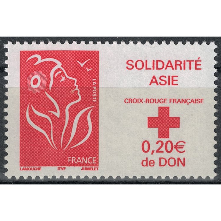 FRANCIA 2005 Croce Rossa (Pro Vittime dello Tsunami) MNH**