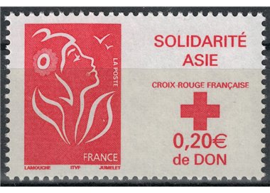 FRANCE 2005 Red Cross (Pro Tsunami Victims) MNH**