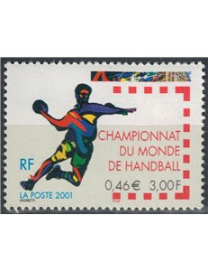 FRANCIA 2001 Campionati di pallamano MNH**