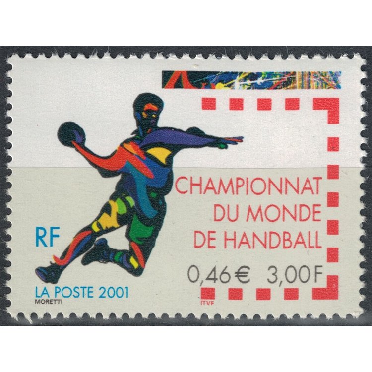 FRANCIA 2001 Campionati di pallamano MNH**