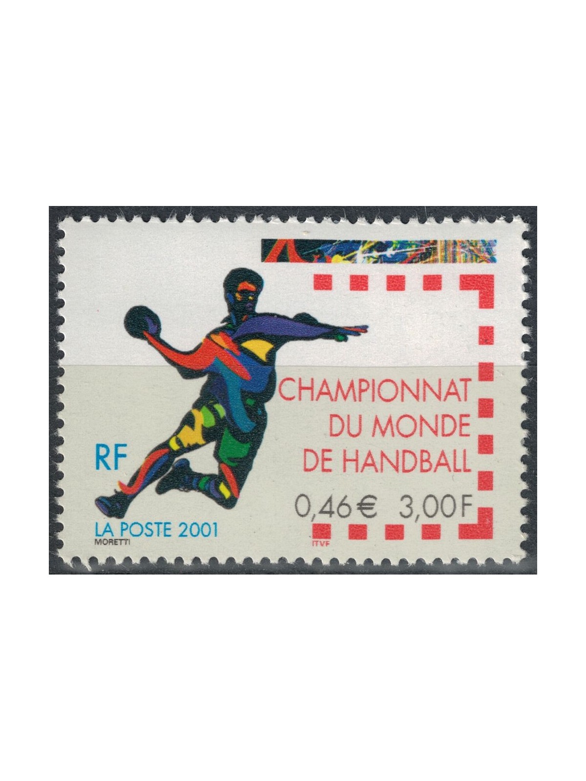FRANCE 2001 Handball Championships MNH**
