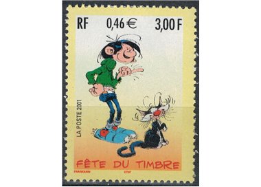 FRANCIA 2001 Giornata del francobollo (Gaston Lagaffe) MNH**