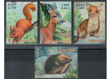 FRANCE 2001 Nature of France 4v MNH**