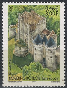 FRANCIA 2001 Castello di San Giovanni MNH**