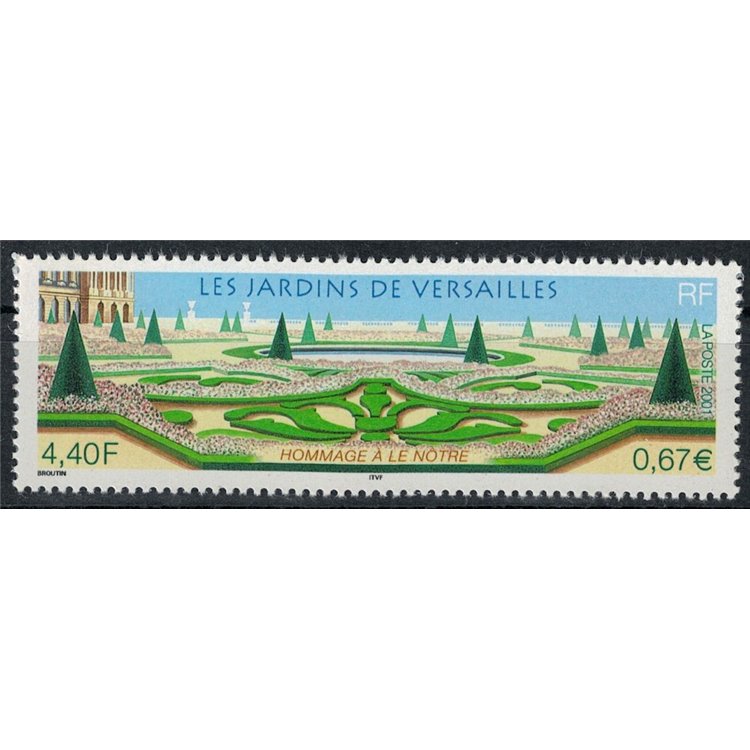 FRANCE 2001 Gardens of Versailles MNH**