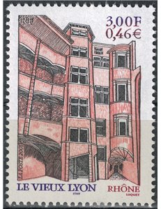 FRANCE 2001 Tourist (Lyon) MNH**